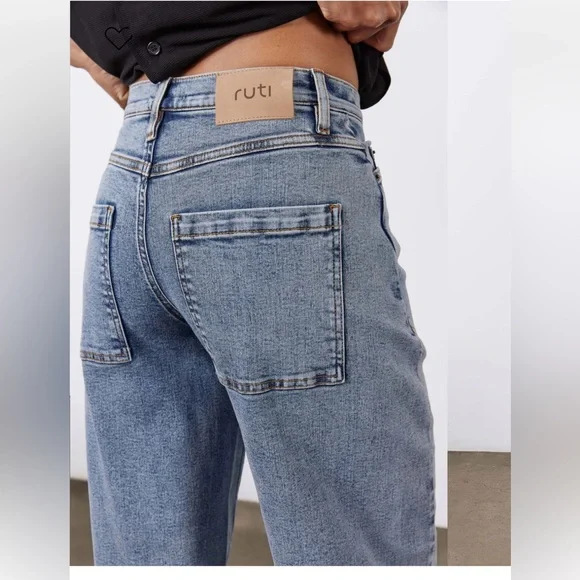 Ruti The Slouchy Jeans 2.0 light wash size 8 - Picture 4 of 9